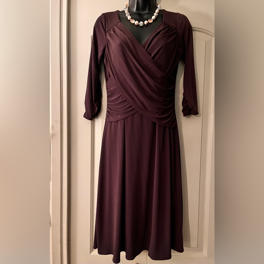 ♥️SALE 4/$20 Chocolate Brown Cross Body Dress - b-slim
